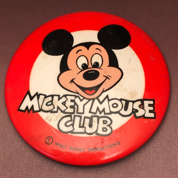 Vintage Authentic Mickey Mouse Club Badge - Picture 1 of 3